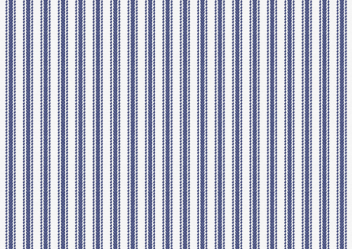 Lace Stripes, Sapphire - Made to Measure Curtains - Image 8